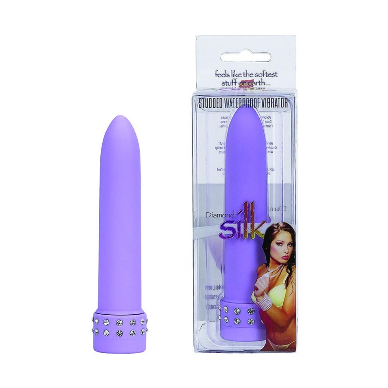 Diamond Silk Vibe with Jewels - Purple
